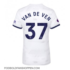 Tottenham Hotspur Micky van de Ven #37 Hjemmebanetrøje Dame 2023-24 Kortærmet